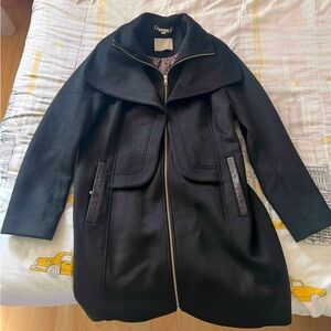 Semi-Fitted Classic Wool Coat